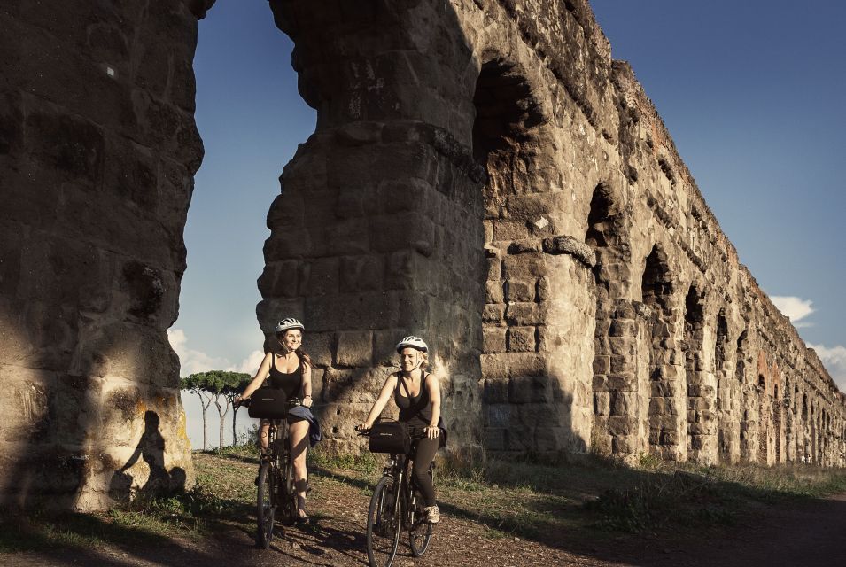 Rome: Appian Way & Roman Aqueducts Guided E-Bike Tour - Circus of Maxentius and the Tomb of Cecilia Metella: ruins that read clearly on a bike