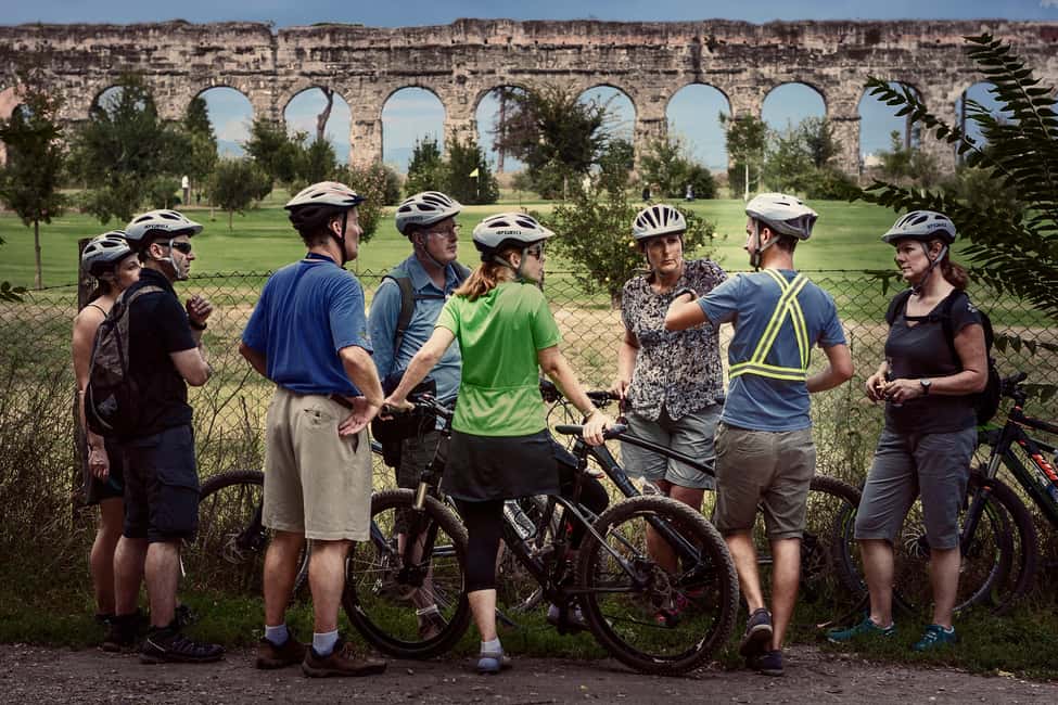 Rome: Appian Way & Roman Aqueducts Guided E-Bike Tour - Caffarella Valley Park: where the ride turns quiet