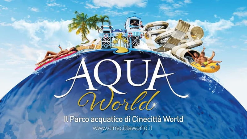 Rome: Aqua World, enjoy a summer of fun in the water park - Cinepiscina cinema pool: the 1700 m² twist on a classic splash