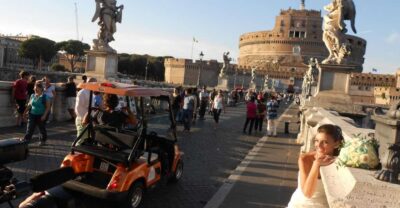 Rome at Sunset: Romantic Tour in an Electric Golf Cart - Picking up in central Rome: the start matters