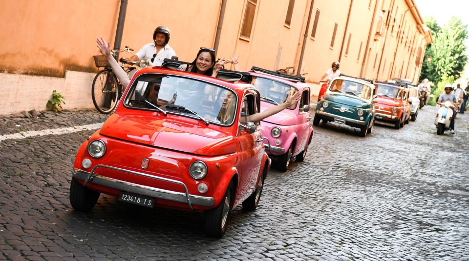 Rome: Aventine Hill Tour in Vintage Fiat 500 Convoy - Key Highlights Worth Marking on Your Map