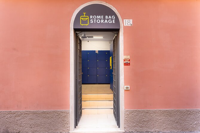 Rome Bag Storage Luggage Storage (Luggage Storage Colosseum) - Where Via Marco Aurelio 18 puts you for day trips