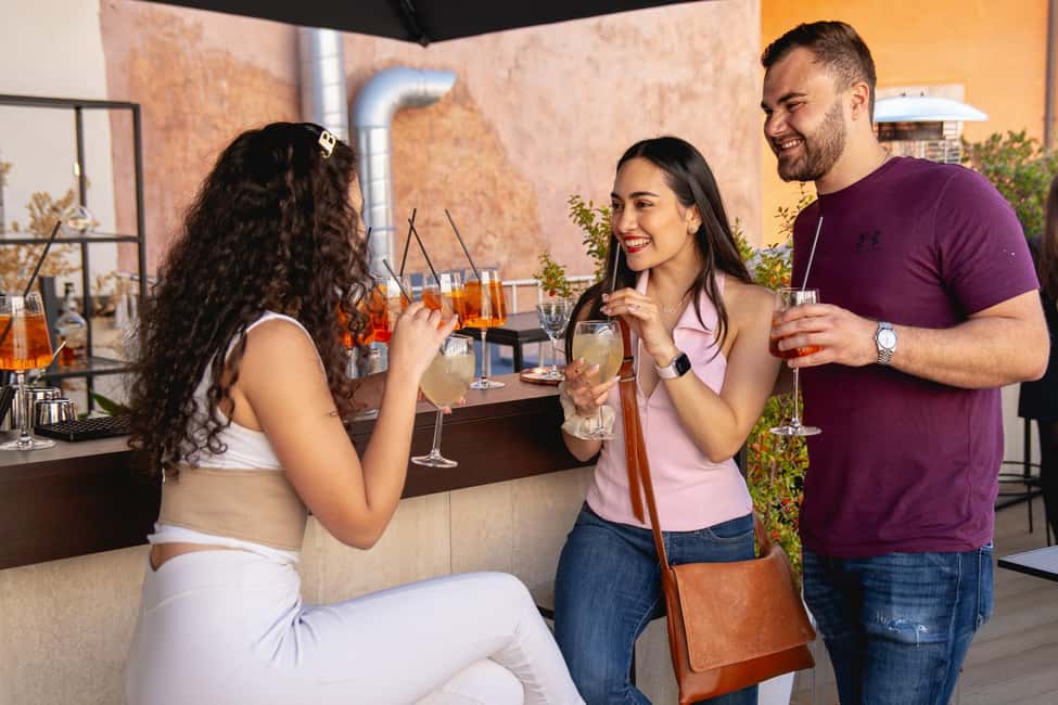 Rome: Bar Crawl with Local Guide & Drinks - The Drink Stops: Spritz to Sambuca (and Non-Alcohol Options)