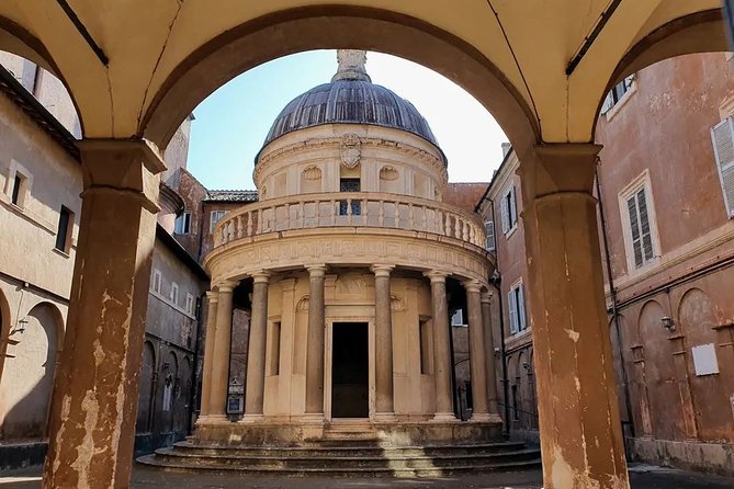 Rome: Beyond the Tiber Small Group Walking Tour - Tempietto del Bramante: a small stop with a heavy story