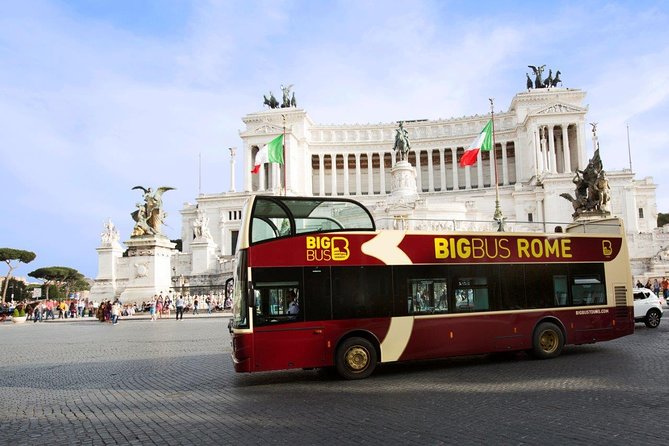 Rome: Big Bus Hop-on, Hop-off Open-Top Sightseeing Tour - Recorded audio in multiple languages, plus the VOX walk