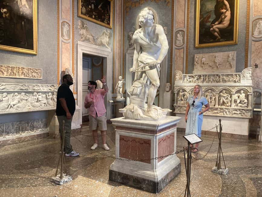 Rome: Borghese Gallery Guided Small Group Tour - Ground rules at Borghese: bags, ID, and what not to bring