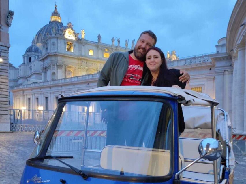 Rome by Ape Calessino - Vatican grandeur from street level: a different way to appreciate it