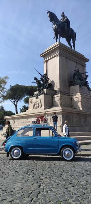 Rome by Fiat 500: Guided Sightseeing Tour by VintageFiat 500 - Giardino degli Aranci (Orange Garden) and Aventine: the Rome-from-above moment