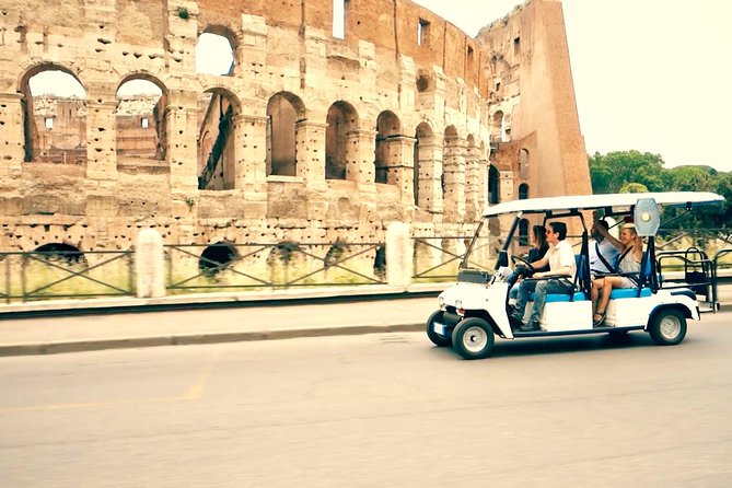 Rome by Golf Cart Private Tour: Beyond the Landmarks - Ancient Rome highlights: Colosseum, Circus Maximus, and the emperors’ signatures