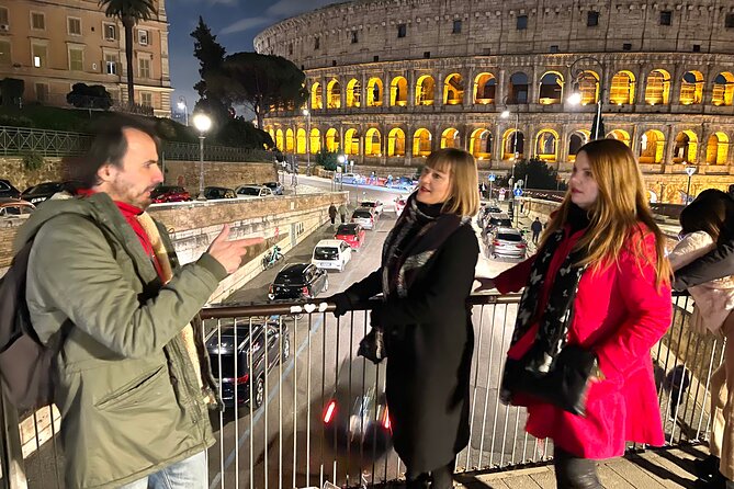 Rome by Night: 2hr Guided Walking Tour - Colosseum at the end: outside views that still hit hard