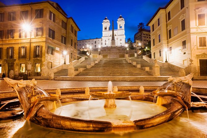 Rome By Night E-Bike Tour - Pantheon Exterior + Piazza Navona’s Four Rivers Fountain