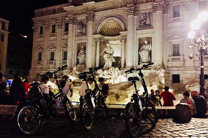 Rome by Night - Ebike Small Group Tour - Food and Wine (Option) - E-bikes, safety, and how the group ride actually works