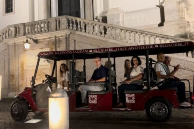 Rome By Night Golf Cart Tour - Trevi Fountain: 10 minutes of classic postcard views