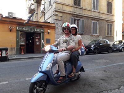 Rome by night on Vespa - Meeting point and timing: starting and ending at Vicolo di S. Nicola de Cesarini