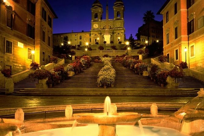 Rome By Night Private Tour from your Hotel in Rome - Trevi Fountain at night: coin toss when the light looks best