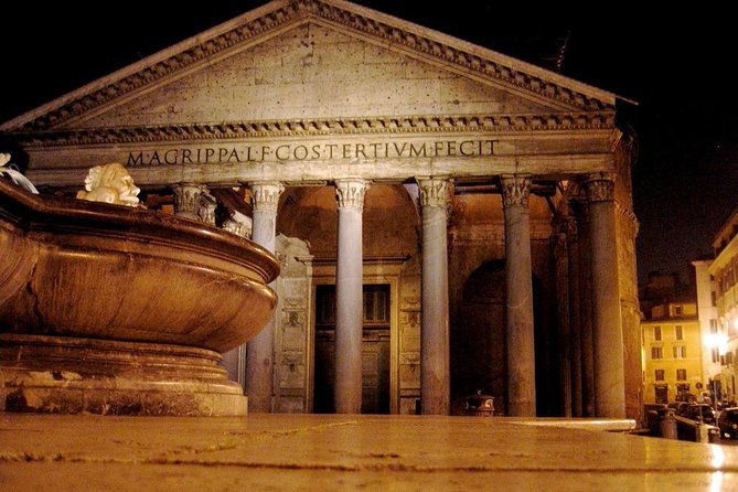 Rome by Night - Private Tour with Driver - Pantheon at night: your first wow moment