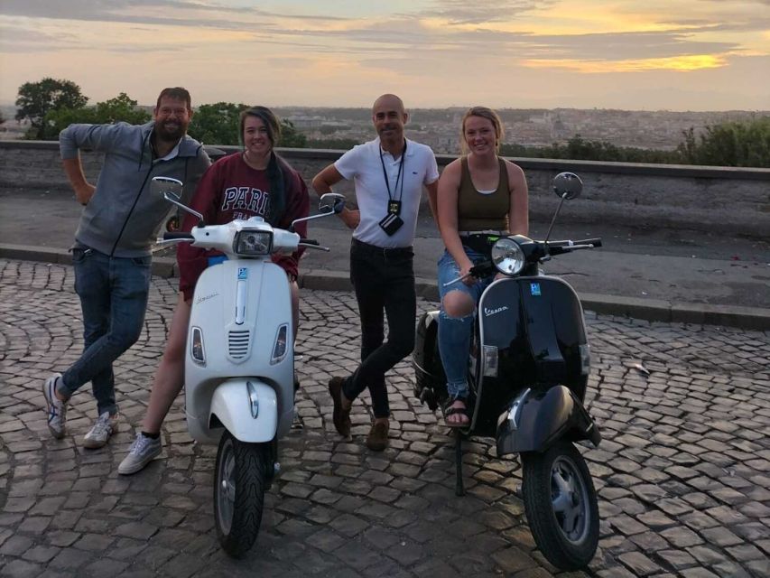 Rome by Night Vespa Tour With Driver/Private Guide - Imperial Fora: the “you’re really in ancient Rome” moment