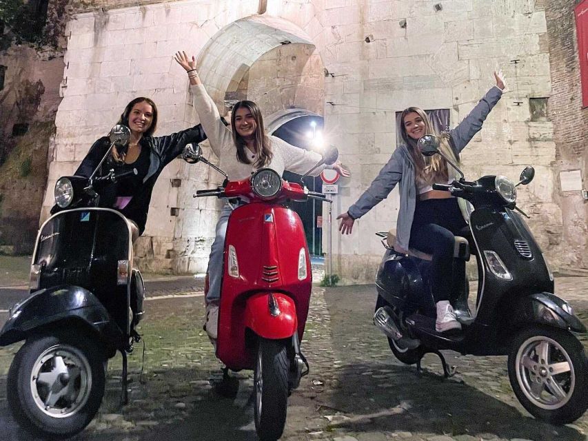 Rome by Night Vespa Tour With Driver/Private Guide - Aventine Keyhole and Circus Maximus: finishing with style and scale