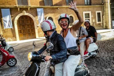 Rome by Vespa: Classic Rome Tour with Pick up - Caracalla Baths, the Appian Way, and the Pyramid of Cestius