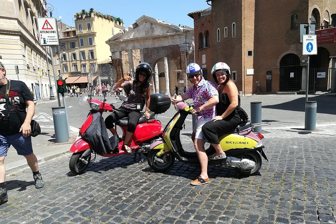 Rome by Vespa Semi Private Tour | MAX 6 PEOPLE GUARANTEED - Aventine Hill, the “7 hills” viewpoint, and the payoff views