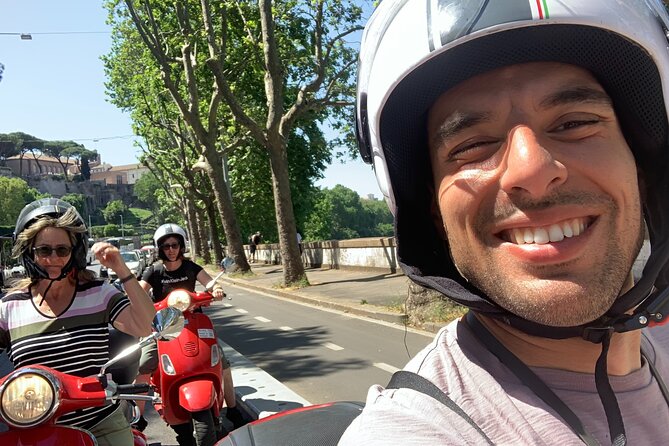 Rome by Vespa – Vespa Tour with Local Guide Francesco - Rione Monti start: get your bearings on cobblestones