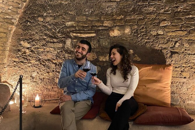 Rome Candlelight Wine and Dine in Ancient Ruins Near the Pantheon - Candlelight dinner in a restaurant cellar: what your tasting menu likely looks like