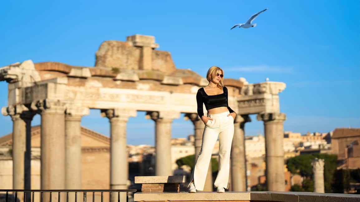 Rome: Capitoline Hill & Hidden Gems Private Photoshoot +Reel - Sunrise vs. Sunset: The Light (and the Vibe) You’re Buying