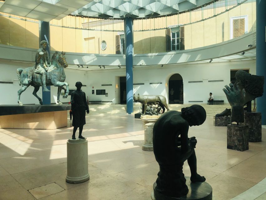 Rome: Capitoline Museums Private Guided Tour - Palace of the Conservatives Courtyard: The Big Roman Opening Scene