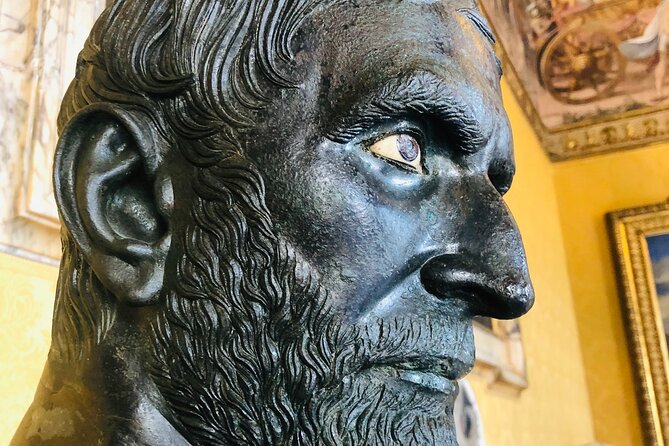 Rome Capitoline Museums Private Guided Tour and Panoramic Views - Marcus Aurelius in the exedra: the panoramic payoff