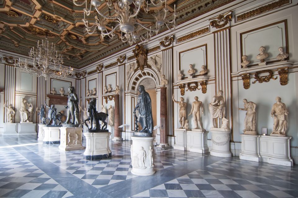 Rome: Capitoline Museums Ticket and Hop On Hop Off Bus - Redeeming at Touristation Aracoeli: Find the Orange Flags