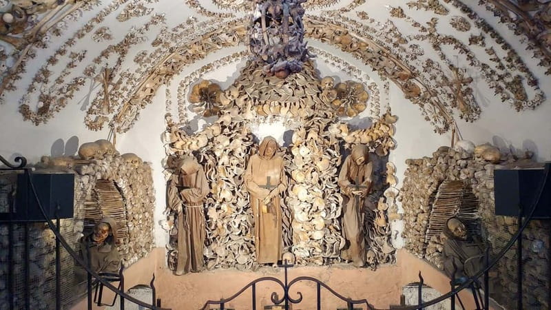 Rome: Capuchin Crypt & Museum Tour with Choral Concert - Church stops and spiritual context (without the sermon tone)