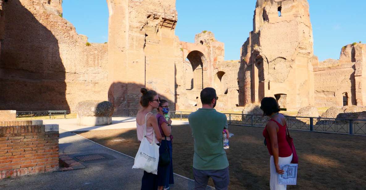 Rome: Caracalla Baths Express Small-Group or Private Tour - Entering the Baths: Seeing a Complex, Not Just Ruins