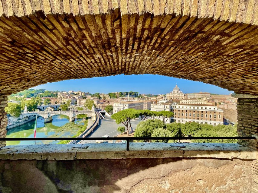 Rome: Castel Sant'Angelo and Hadrian's Tomb Guided VIP Tour - Castel SantAngelo: From Hadrian’s Tomb to a Papal Fortress