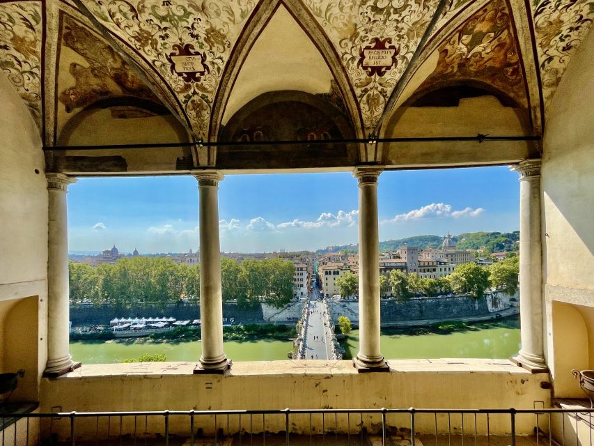 Rome: Castel Sant'Angelo and Hadrian's Tomb Guided VIP Tour - Papal apartments and bastion: power, rooms, and functions