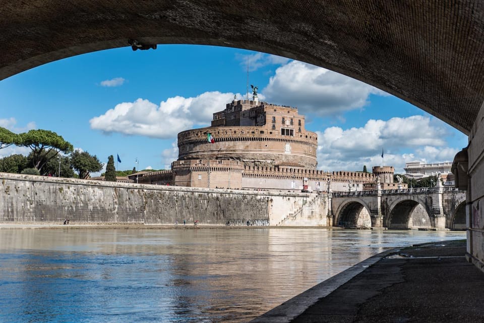 Rome: Castel Sant'Angelo Skip-the-Line Entry Tickets - The Spiral Ramp to the Rooftop Terrace and the Big Views