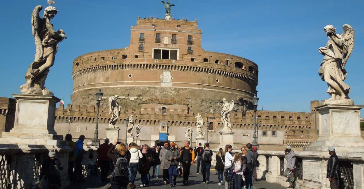 Rome: Castel Sant'Angelo Skip the Line Private Tour - Skip-the-line access at Castel Sant’Angelo’s main entrance