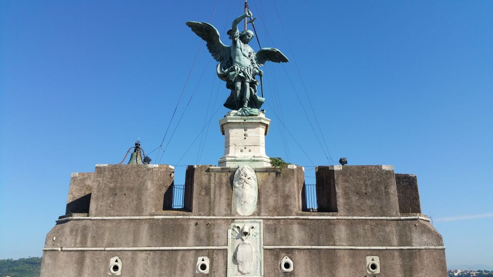Rome: Castel Sant’Angelo Skip-the-Line Ticket & Audio Guide - Terrace views: Ponte Sant’Angelo photos and sweeping Rome angles