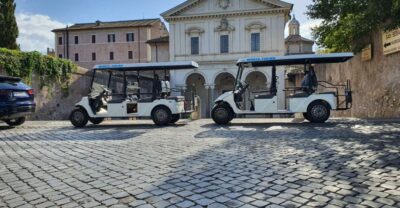 Rome: Catacombs and Appian Way Golf Cart Small-Group Tour - Rome by golf cart: comfort wins, views depend on where you sit