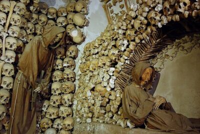 Rome Catacombs Capuchin Crypts with Rome city semi pvt tour - The guided walk through 4,000 bones and Ancient Roman burial ideas