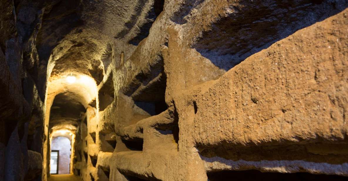 Rome Catacombs Night Tour & Santa Maria Maggiore After Hours - The Catacombs of Saint Agnes: Symbols, Martyrs, and the No-Photo Rule