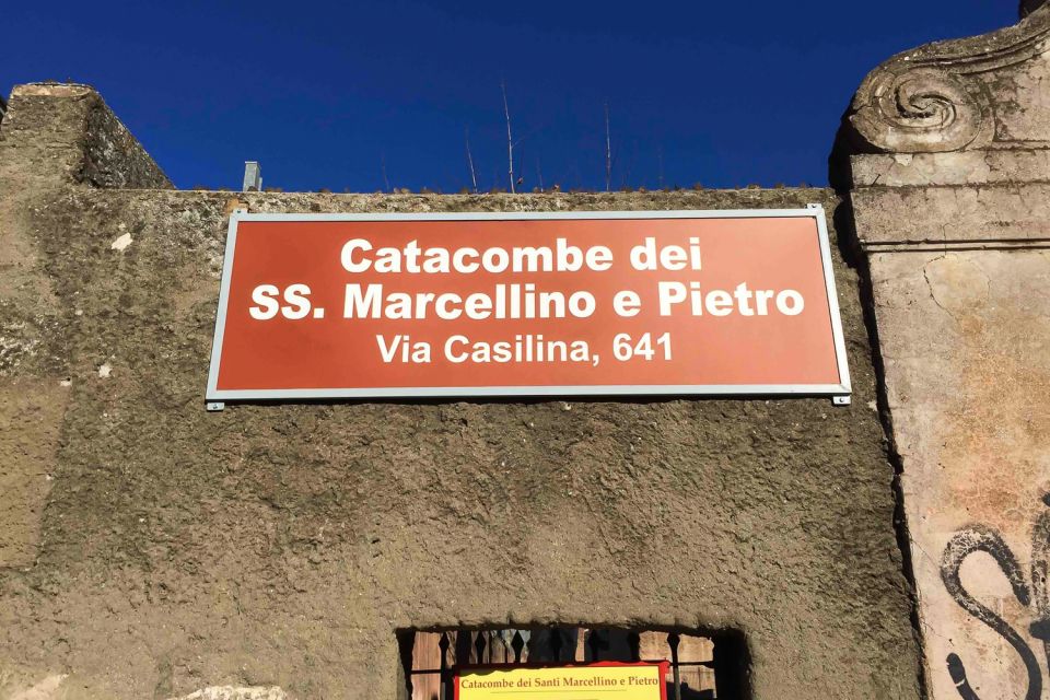 Rome: Catacombs of Saints Marcellino and Pietro Guided Tour - Should you book the Catacombs of Saints Marcellino and Pietro?