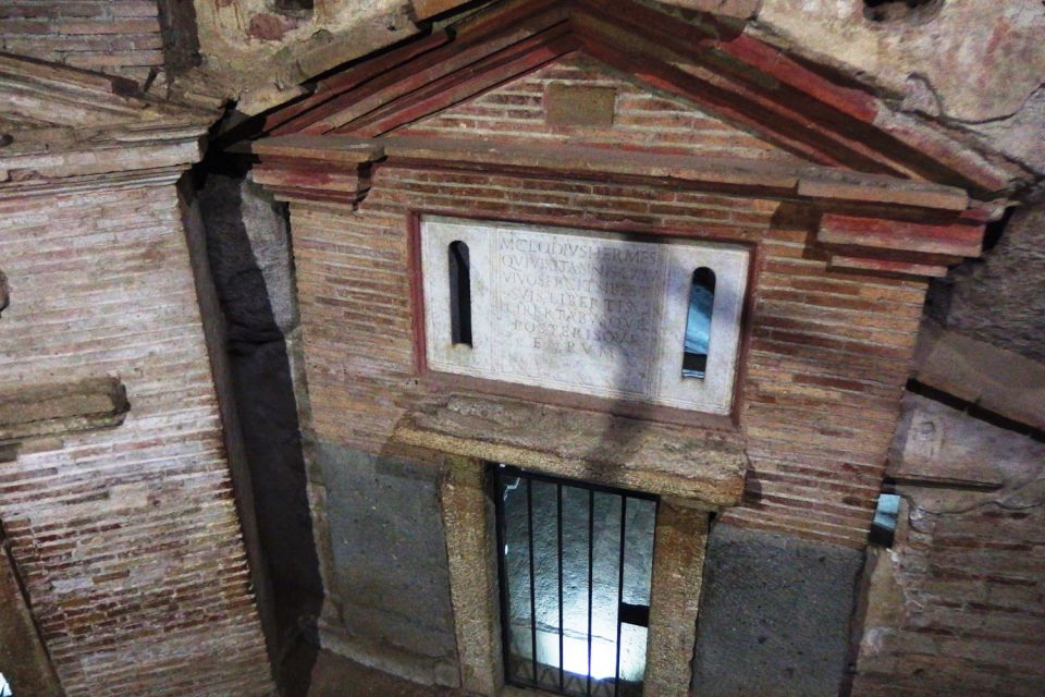 Rome: Catacombs of St. Sebastian Entry Ticket & Guided Tour - Catacombs of St. Sebastian: what you’re stepping into