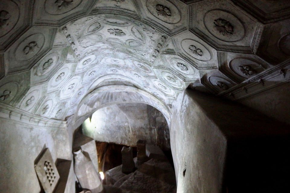 Rome: Catacombs Underground Tour, Ticket, and Transfer - Walking conditions, cameras, and the rules you must follow
