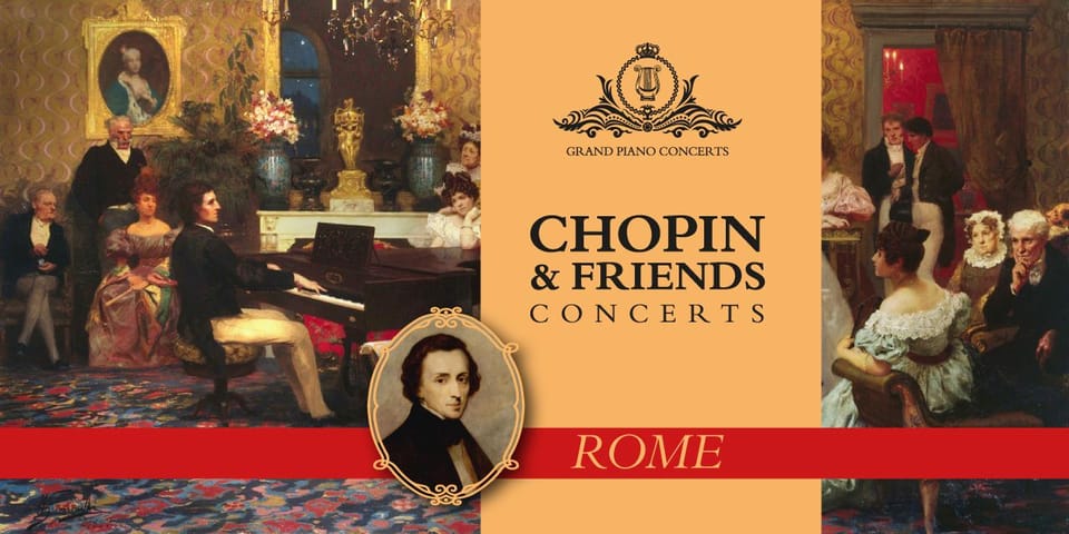 Rome: "Chopin & Italian Friends" Piano Concert - Where it happens: Waldensian vs Methodist churches