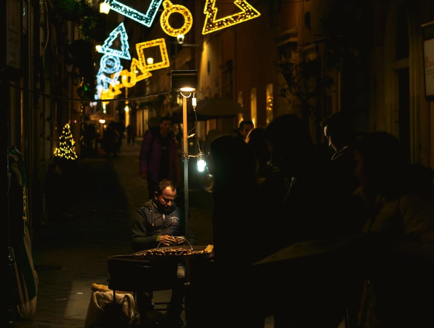 Rome: Christmas Lights Walking Tour - Getting started at Babington’s Tea Room (base of the Spanish Steps)