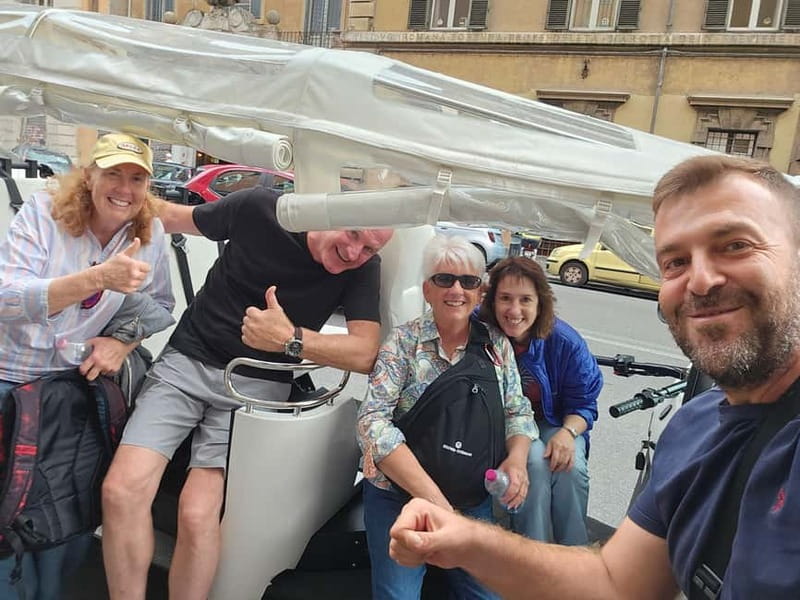 Rome: City Center Private Tour With Tuk-Tuk - Trastevere and Campo de’ Fiori: Local Streets Between Big Icons
