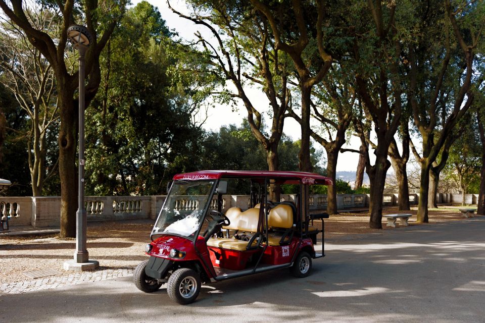 Rome: City Golf Cart at Night Tour - Rolling to the Pincio Promenade: city lights and an easier pace