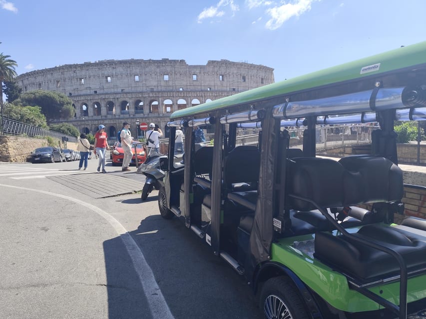 Rome: City Highlights Golf Cart Tour with Aperitivo - Circus Maximus and Mouth of Truth: Legends and Scale