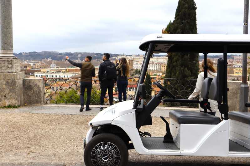 Rome: City Highlights Golf Cart Tour - Meeting point: the Borghese Gallery area sets the tone