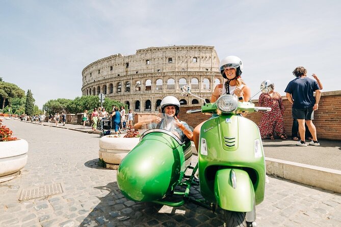 Rome City Highlights & Hidden Gems: Vespa Sidecar Guided Tour - Gianicolo Viewpoints and Piazza Navona’s Four Rivers Fountain